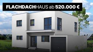 Flachdachhaus mit ca. 173 Quadratmetern Wohnfläche und engem Baufenster | Grundriss-Show Ep. 81