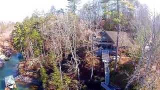110 Raincrow Cliffs at Keowee HD Aerial Video Mike Matt Roach