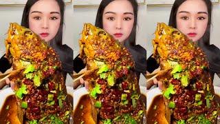 Asmr Eating Competition Food | Fish Curry Eating Challenge Asmr | Cna Food Asmr 먹방