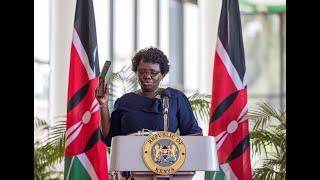 HISTORY MADE as Beatrice Askul sworn in as CS EAC affairs, becoming first Turkana Woman in cabinet