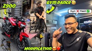 Apni z900 ki modification  but ye kya hua | 08 shashank vlogs