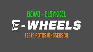 E-Wheels - Hvordan enkelt feste en rotasjonssensor som har løsnet. - MoMAs elsykkel Bewo motor