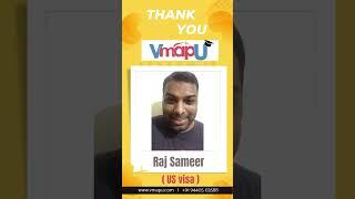 Raj Sameer's journey with VmapU consultancy -Student Review