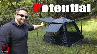 Imagine What We Could Do With This…. WhitSunday Instant Set Up Tent