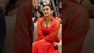 Heroine Hebah Patel Beautiful Red Dress #ytshorts #shorts #youtubeshorts #hebahpatel