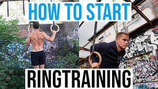 Starten mit CALISTHENICS: So gelingt dir der Einstieg ins Ringtraining!