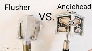 Drywall Angle-head vs Flusher