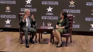 Keynote address/Fireside chat with retired Lt. Gen. Douglas Lute and Dr. Carrie Lee as moderator.