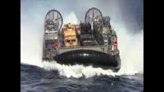 Spanish PHIBLEX - LCAC (Landing Craft Air Cushioned) Hovercraft Operations. Part 1/2 | AiirSource