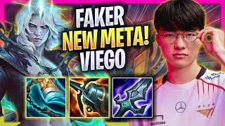 FAKER TRIES NEW META VIEGO MID! - T1 Faker Plays Viego MID vs Syndra! | Bootcamp 2024