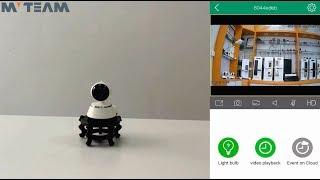 MVTEAM WiFi Smart Camera Human Tracking and Alarm NEYE3C