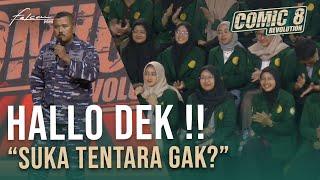 Hallo Dek !! Suka Tentara Gak? #comic8revolution #eliminasi2