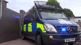 Warwickshire Police | Operational Policing Unit | Mercedes-Benz Sprinter | Blue light demo