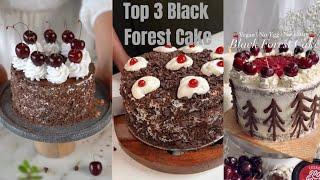 Top 3 Black Forest Cake | Black Forest Cake | Khadija Zahra