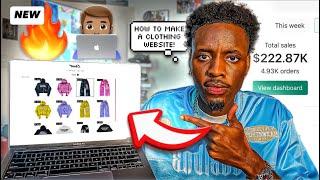 How To Design A Shopify Store For A Clothing Brand 2024 FULL GUIDE | Diorray