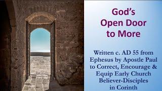 MCWC - 09.08.2024 - God's Open Door to More - Part 2