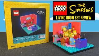REVIEW: LEGO The Simpsons Living Room GWP (Krusty Burger Exclusive)