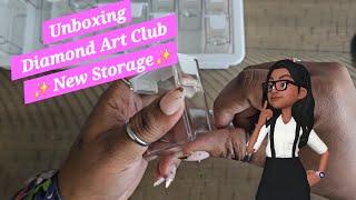 Unboxing Diamond Art Club ️ Storage  Solutions ️