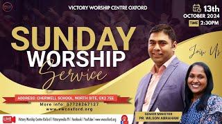 VWC OXFORD | SUNDAY SERVICE | PR. WILSON ABRAHAM | 13/OCTOBER/2024 | വിക്ടറിമീഡിയ ടിവി ലൈവ് |