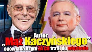 Autor "Mąż Kaczyńskiego" opowiada o tym, za co trafił do więzienia. Jerzy Nasierowski, Ilona Arte