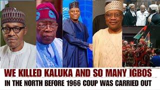 KILLING IGBOS WAS THE CAUSE OF 1966 COUP, YORUBA GENERAL CONFESS, WARNS TINUBU AGAINST ANOTHER WAR