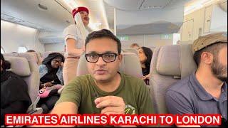 Karachi to London via Dubai Emirates airlines travel vlog #emirates #emiratesairlines #london