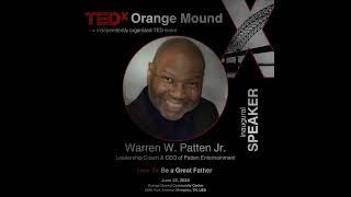 TEDx Orange Mound is Here! Check my TEDx Talk - https://www.youtube.com/watch?v=lhD38VGy9yk