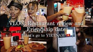 VLOG; VIETNAMESE Restaurant Review / Friendship Date || Saratov, Russia || LIFE WITH QUEEENAAY