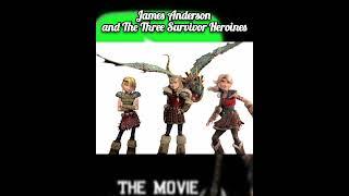 JAMES ANDERSON AND THE THREE SURVIVOR HEROINES - JAMES PLAY ENTERTAINMENT THE MOVIE