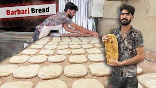 Baking Excellence barbari bread in the Heart of Iran 