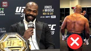 Jon Jones reacts to Mike Tyson loss to Jake Paul "I wish he wouldn't have shown us his A**"