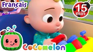 Les roues de l’autobus | CoComelon en Français - Chansons pour Bébés