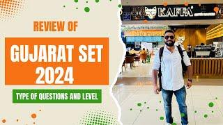 Complete Review And Paper Analysis Of GUJARAT SET  English Literature Exam 2024 ! #gset2024