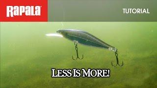 Less is more: The Rapala® Shadow Rap® Shad-HOW TO FISH