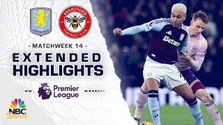 Aston Villa v. Brentford | PREMIER LEAGUE HIGHLIGHTS | 12/4/2024 | NBC Sports