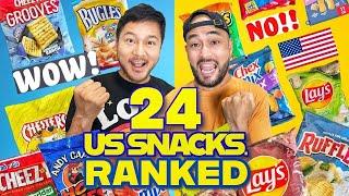 Japanese Try American Snacks - Surprising Results!