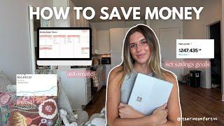 My best tips for saving money in your 20s | How to set savings goals you'll ACTUALLY hit