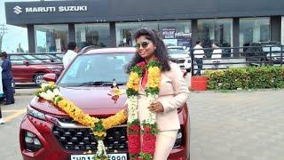 Dhamaka car Achievement  Mrs. Sujan Mondal, Suzuki Nexa fronxs top Model