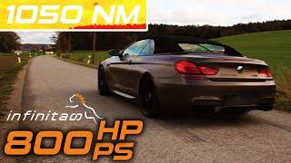 800 HP • PS, 1050 NM BMW M6 F12 by infinitas | Burnout, V8 Bi-Turbo Sound, Acceleration, Dyno