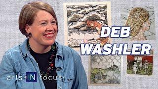 Painting with Thread: Embroidery Art w/ Deb Washler | arts IN focus