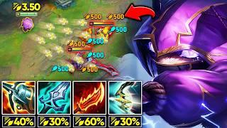 Kennen but I have a machine gun that applies 12 on-hit effects at once (3.50 ATK SPEED)