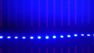 LED Lights Example: ColorBright Super Blue LED Flexible Strip