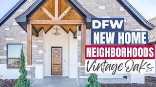 New Home Neighborhoods in DFW - Vintage Oaks, Weatherford TX  [Homes with Acreage $500s+]