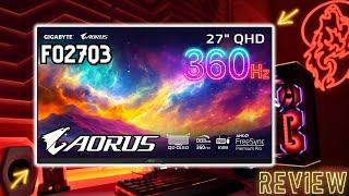 AORUS FO27Q3 QD-OLED Review : The Ultimate 360Hz Gaming Monitor ?