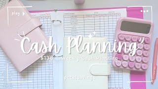 Budget With Me $138 Weekly Cash Planning | February 2025 No. 3 | Low Income Cash Envelope System |