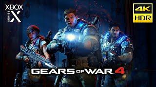 Gears of War 4 (XSX) Full Game Walkthrough in 4K60 HDR