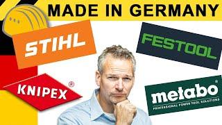 LOHNT MADE IN GERMANY? STIHL, FESTOOL, KNIPEX & CO? | WERKZEUG NEWS 141