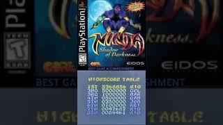 Ninja Shadow of Darkness - Highest score