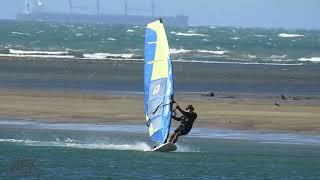 Boyne Island Qld Boombuster returns to Windsurfing briefly